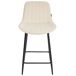 Beliani Silla de bar DUBROVNIK Beliani Silla de bar DUBROVNIK Beige