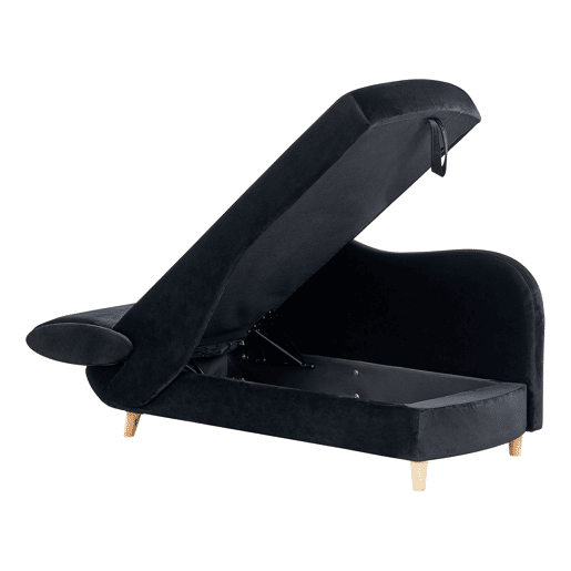 Beliani Chaise longue à esquerda Veludo MERI Beliani Chaise longue à esquerda Veludo MERI
