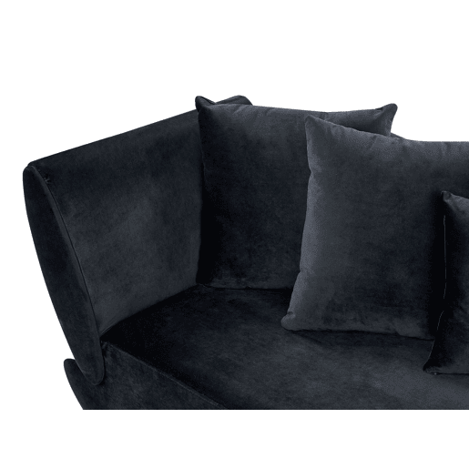 Beliani Chaise longue à esquerda Veludo MERI Beliani Chaise longue à esquerda Veludo MERI