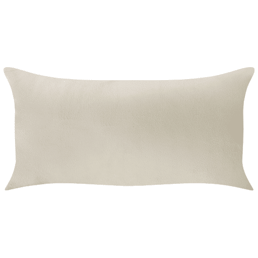 Chaise longue à esquerda IVRY Veludo Creme claro