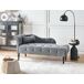 Beliani Chaise longue izquierdo Terciopelo IVRY Beliani Chaise longue izquierdo Terciopelo IVRY Gris