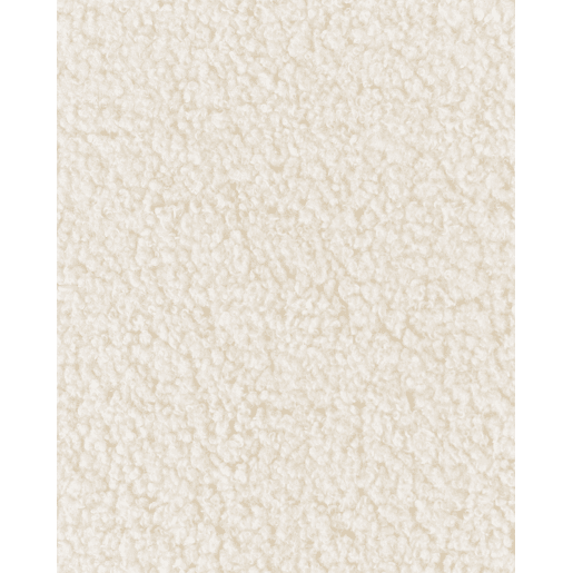 Conjunto de 2 bancos de bar AMAYA Bouclé Branco creme