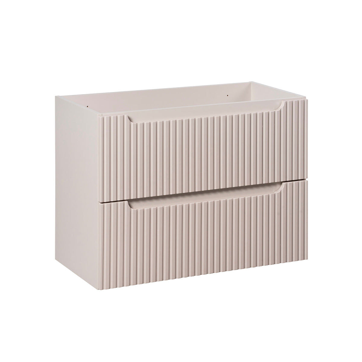 Mueble bajo lavabo 2 cajones Riva 80