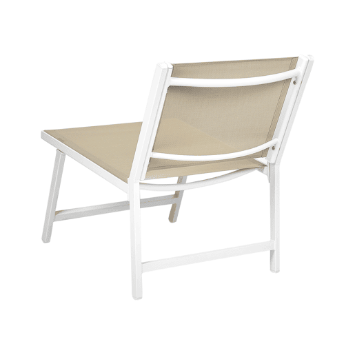 Cadeira de jardim MARCEDDI Metal BrancoCreme