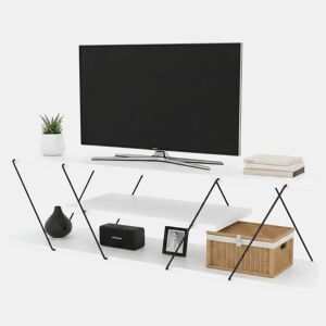 Móvel tv com efeito madeira