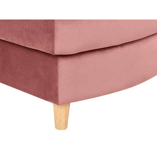 Beliani Chaise longue à esquerda Veludo MERI