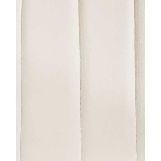 Conjunto de 2 cadeiras de jantar DUBROVNIK Veludo Creme claro