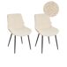 Beliani Silla de comedor DUBROVNIK Beliani Silla de comedor DUBROVNIK Beige