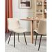 Beliani Silla de comedor DUBROVNIK Beliani Silla de comedor DUBROVNIK Beige
