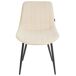 Beliani Silla de comedor DUBROVNIK Beliani Silla de comedor DUBROVNIK Beige