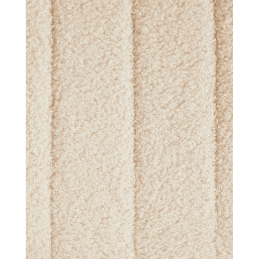 Conjunto de 2 cadeiras de jantar DUBROVNIK Bouclé Creme claro