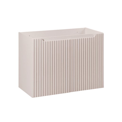 Móvel sob lavatório 80cm 2 portas Riva Caxemira
