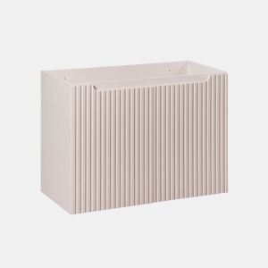 Móvel sob lavatório 80cm 2 portas Riva Caxemira