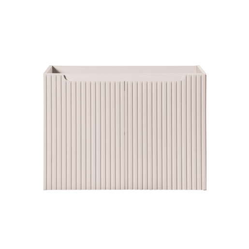 Móvel sob lavatório 80cm 2 portas Riva Caxemira