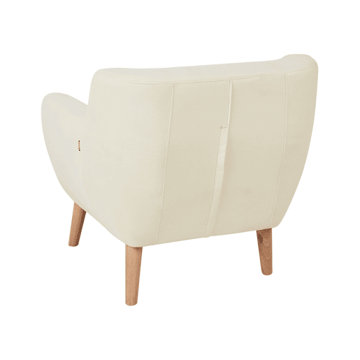 Poltrona MOTALA Tecido Creme claro
