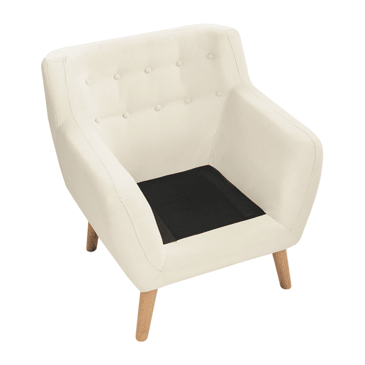Poltrona MOTALA Tecido Creme claro