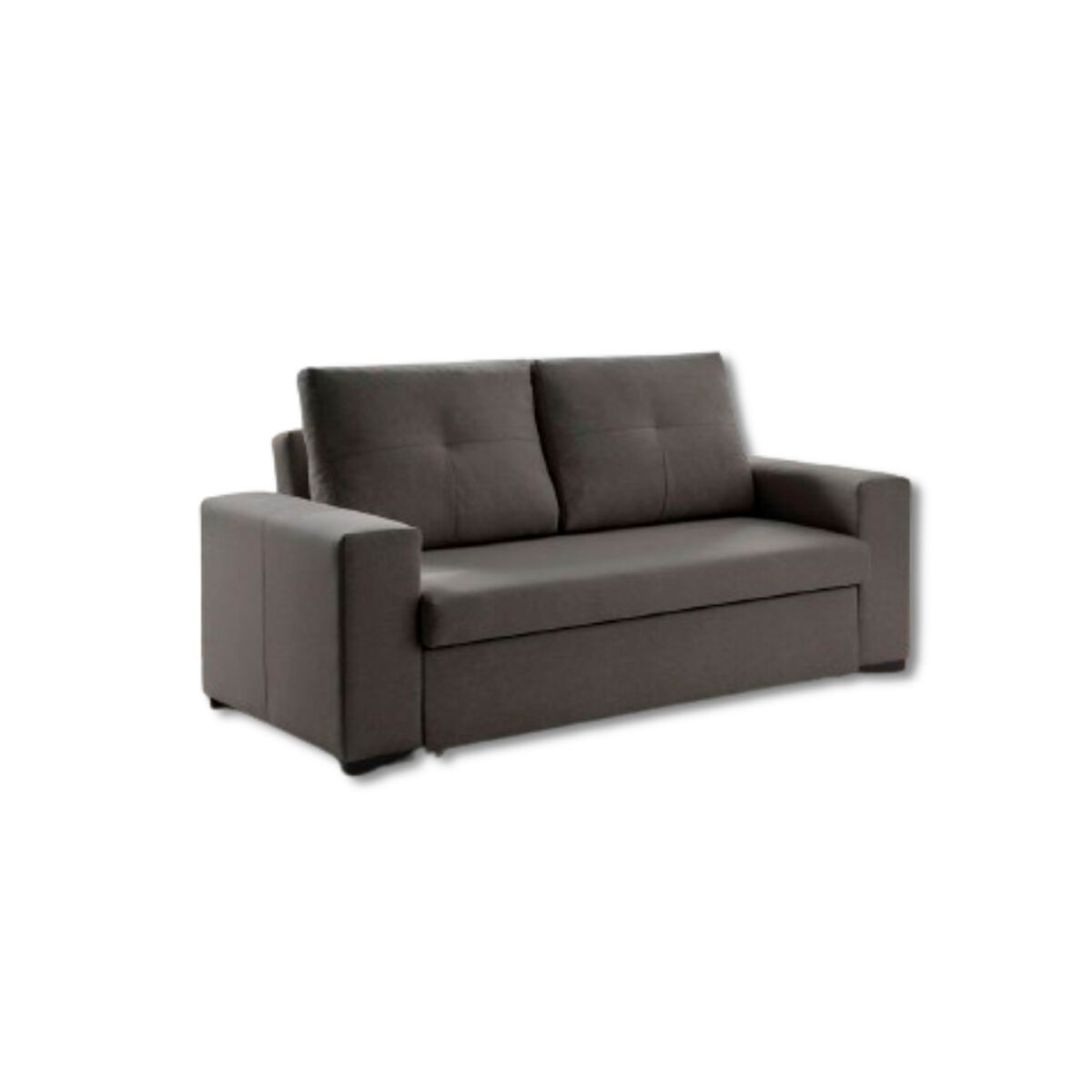 Sofá Cama Alta Gama 3 Plazas Capri Grafito