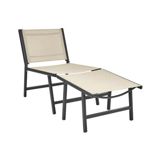 Cadeira de jardim MARCEDDI Metal Creme