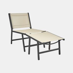 Cadeira de jardim MARCEDDI Metal Creme