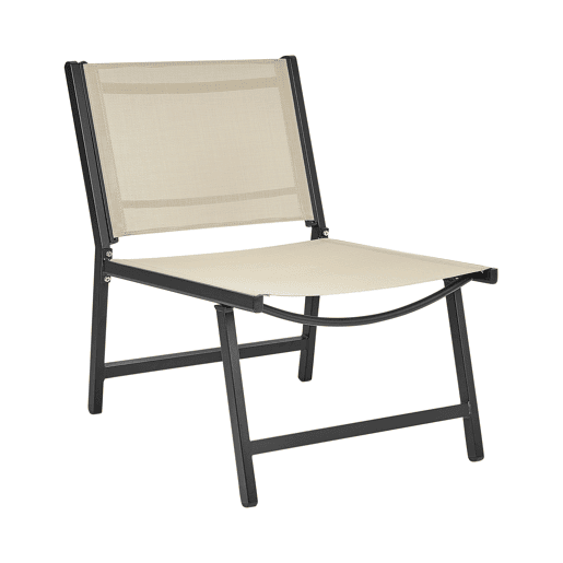 Cadeira de jardim MARCEDDI Metal Creme
