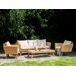 Beliani Conjunto de jardín Ratán sintético VITTORIA XL Beliani Conjunto de jardín Ratán sintético VITTORIA XL Blanco/ Beige