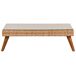 Beliani Conjunto de jardín Ratán sintético VITTORIA XL Beliani Conjunto de jardín Ratán sintético VITTORIA XL Blanco/ Beige