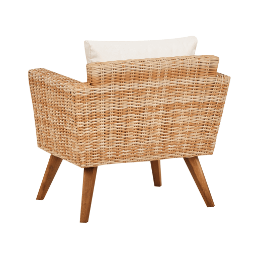 Beliani Conjunto lounge Ratan sintético VITTORIA XL