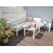 Beliani Conjunto de jardín MESSINA Beliani Conjunto de jardín MESSINA Crema