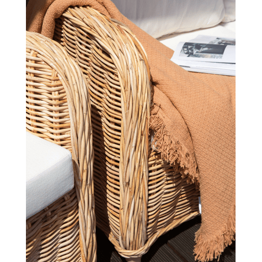 Beliani Conjunto lounge Rattanvime ALESSANO
