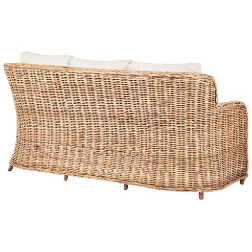 Beliani Conjunto lounge Rattanvime ALESSANO