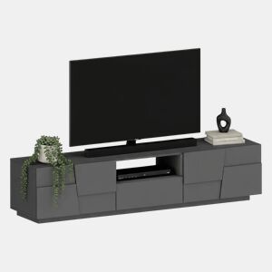 Móvel tv com efeito madeira