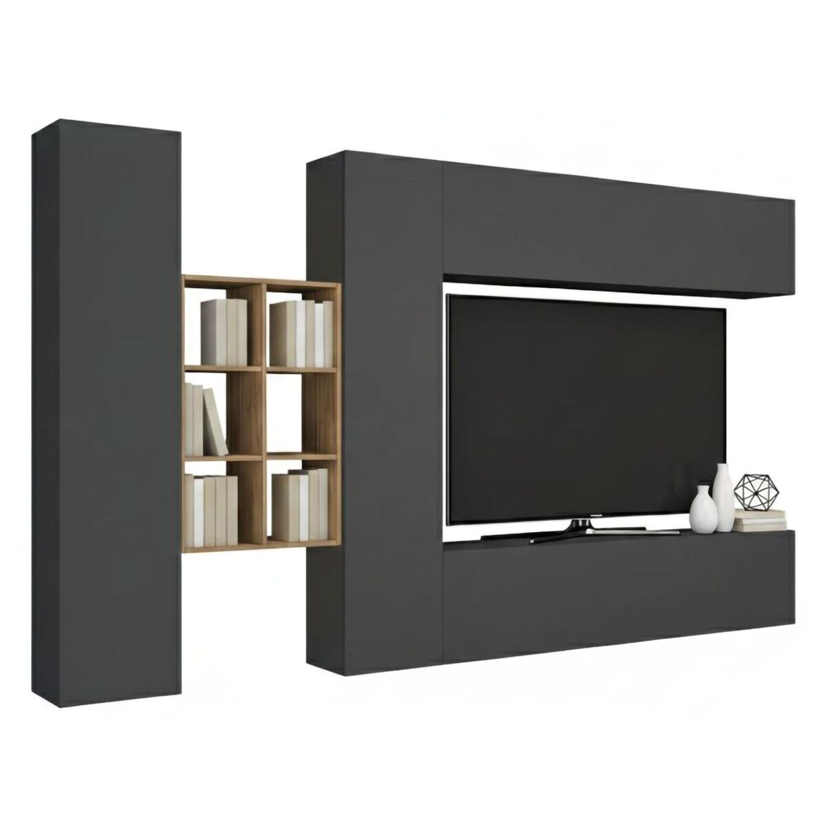 Conjunto de salón mueble TV 4 puertas 320