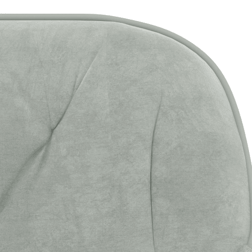 vidaXL Cadeiras de jantar 2 pcs veludo cinzento-claro vidaXL Cadeiras de jantar 2 pcs veludo cinzento-claro