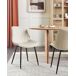 Beliani Silla de comedor DUBROVNIK Beliani Silla de comedor DUBROVNIK Beige