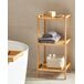 Beliani Estantería de baño BAXLEY Beliani Estantería de baño BAXLEY Madera Clara