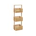 Beliani Estantería de baño WAVERLY Beliani Estantería de baño WAVERLY Madera Clara