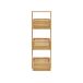 Beliani Estantería de baño WAVERLY Beliani Estantería de baño WAVERLY Madera Clara