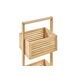 Beliani Estantería de baño WAVERLY Beliani Estantería de baño WAVERLY Madera Clara