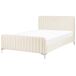 Beliani Cama Terciopelo LUNAN 146x215 Beliani Cama Terciopelo LUNAN 146x215 Beige