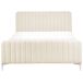 Beliani Cama Terciopelo LUNAN 146x215 Beliani Cama Terciopelo LUNAN 146x215 Beige