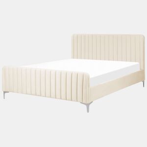 Beliani Cama Veludo LUNAN