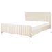 Beliani Cama Terciopelo LUNAN 166x215 Beliani Cama Terciopelo LUNAN 166x215 Beige