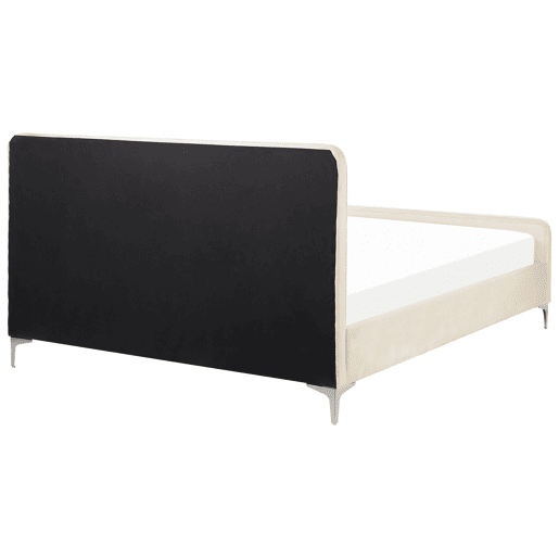 Beliani Cama Veludo LUNAN