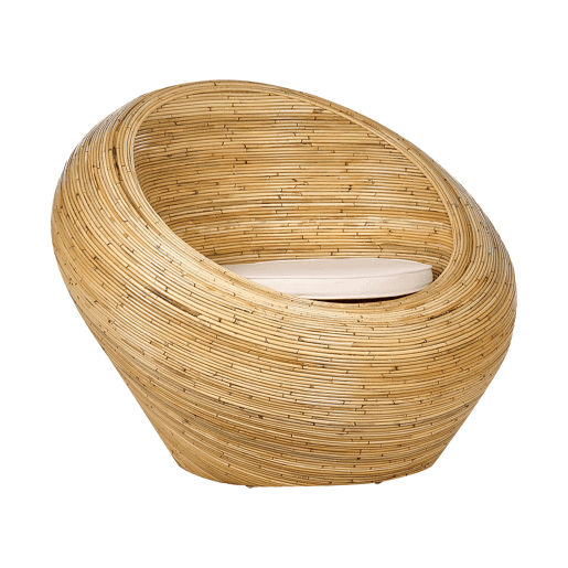 Beliani Conjunto lounge Rattanvime MAIORI
