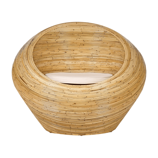 Beliani Conjunto lounge Rattanvime MAIORI
