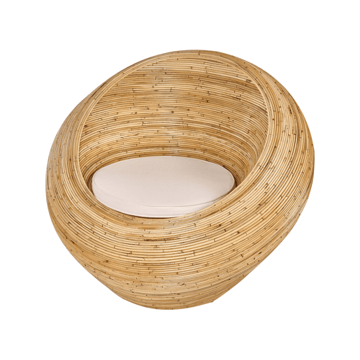 Beliani Conjunto lounge Rattanvime MAIORI
