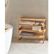 Beliani Estantería de baño UVALDA Beliani Estantería de baño UVALDA Madera Clara