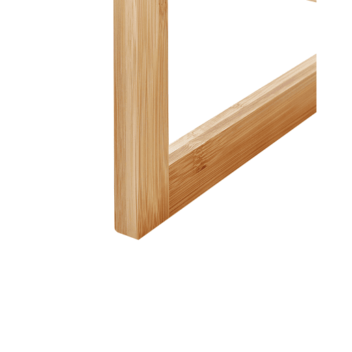Estante com prateleiras UVALDA Madeira de bambu Castanho claro