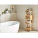 Beliani Estantería de baño LAFAYETTE Beliani Estantería de baño LAFAYETTE Madera Clara