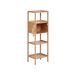 Beliani Estantería de baño LAFAYETTE Beliani Estantería de baño LAFAYETTE Madera Clara